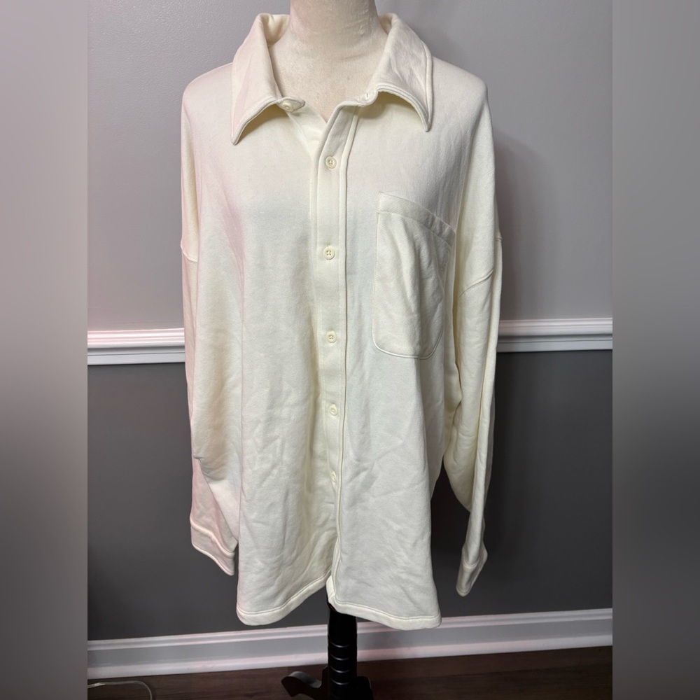 Victoria Secret PINK Button Down Shacket NWT